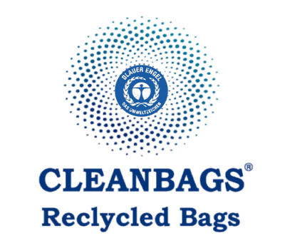 Logo marca Cleanbags - Maca de bolsas de basura